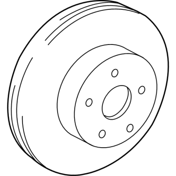 2024 Toyota Prius AWD-e Brake Disc - 43512-52170