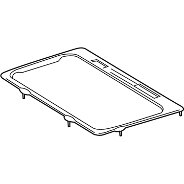 Toyota 63142-0C010 Reinforcement, Roof Panel