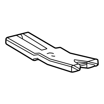 Toyota 87216-47020 DUCT, AIR, RR NO.4