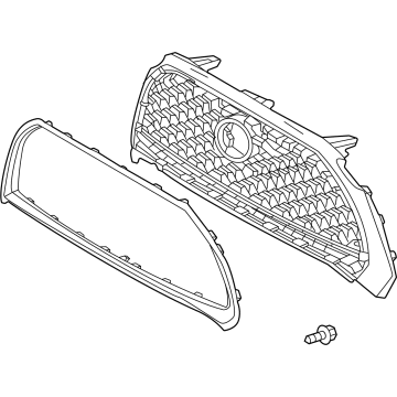 Toyota 53100-0A130 GRILLE ASSY, RADIATO