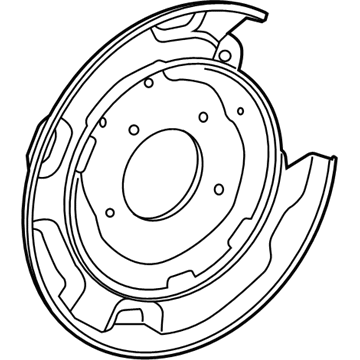 Toyota 46504-60370 Plate Sub-Assembly, Park