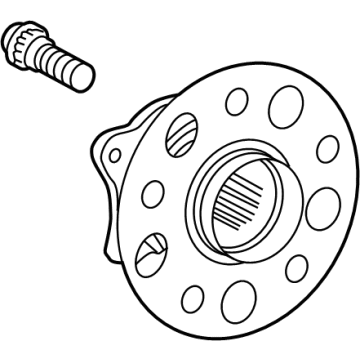 Toyota 42410-12330 HUB & BEARING ASSY