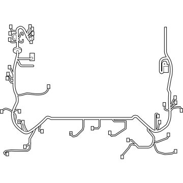 Toyota 82162-0CA20 WIRE, FLOOR, NO.2