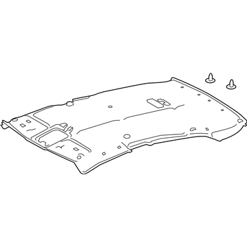 Toyota 63310-06C70-E0 HEADLINING Assembly, Roof