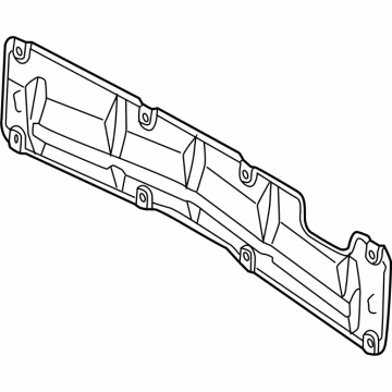 Toyota 64142-0C020 SILENCER, BACK PANEL