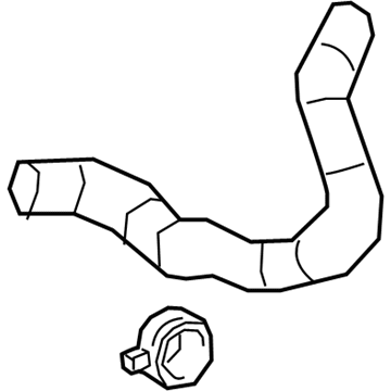 2024 Toyota Corolla Radiator Hose - 16572-F2010