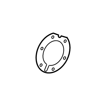 Toyota 42443-60030 GASKET, BRAKE DRUM O