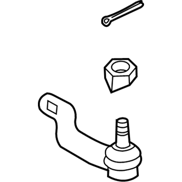 Toyota RAV4 Tie Rod End - 45460-49095