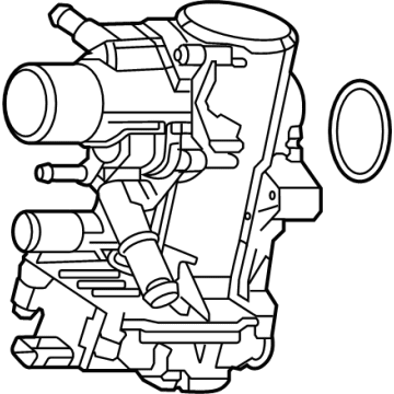 Toyota 16342-F0010 VALVE, WATER CONTROL