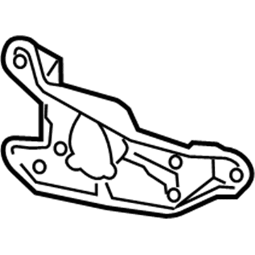 Toyota 69811-0C020 Plate, Door Window Regulator Base