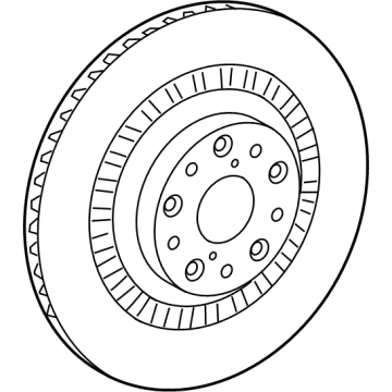 Toyota 42431-50110 Disc, Rr