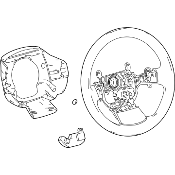 2025 Toyota bZ4X Steering Wheel - 45100-42460-C0