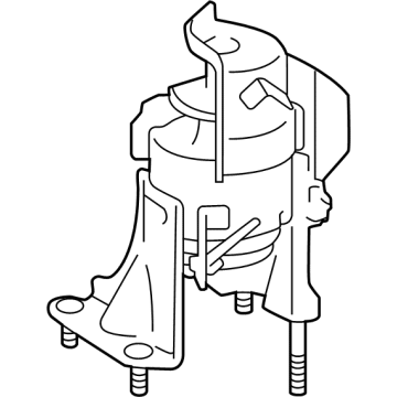 Toyota 12371-F0310 INSULATOR, ENGINE MO