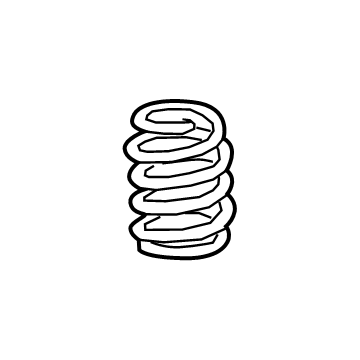 Toyota 48231-0A110 SPRING, COIL, RR