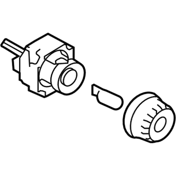 Toyota SU003-02089 Heater Cont Assembly