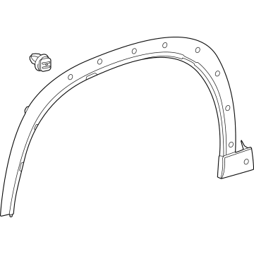 Toyota 75085-0E060 MOULDING SUB-ASSY, F