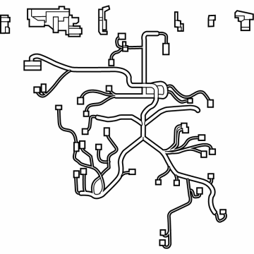 Toyota 82121-0E710 WIRE, ENGINE