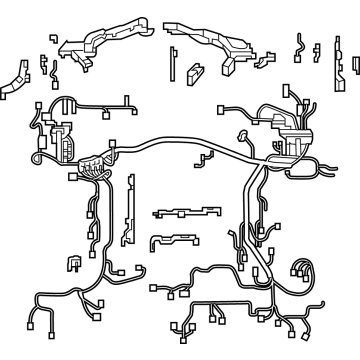 Toyota 82115-0E480 WIRE, ENGINE ROOM MA