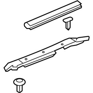 Toyota 53808-0E050 Shield Sub-Assembly, FEN