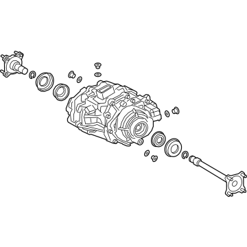 Toyota G1050-28040 MOTOR ASSY, RR TRACT