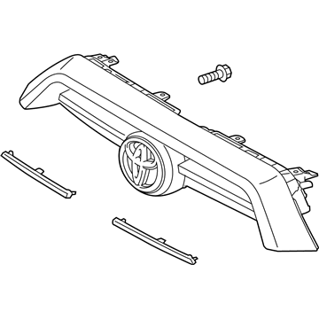 Toyota 53101-35100-G1 GRILLE SUB-ASSY, RAD