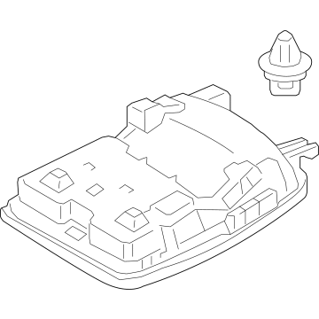 Toyota 81260-30N10-A0 LAMP ASSY, MAP