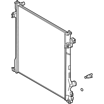 Toyota 16400-F0080 Radiator Assembly