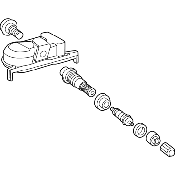 Toyota GR Corolla TPMS Sensor - 42607-19005