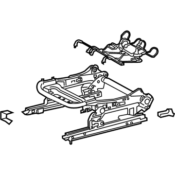 Toyota 72020-42321 ADJUSTER Assembly, Fr Se