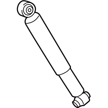 Toyota 48531-0E310 Shock Absorber Assembly Rear Left