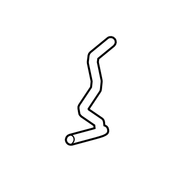 Toyota Prius AWD-e Coolant Reservoir Hose - 16261-37150