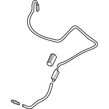 Toyota 867F2-30030 HOSE, CAMERA CLEANER