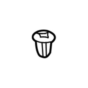 Toyota 90176-A0001 Nut, Cap