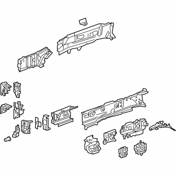 Toyota 57102-33907 Member Sub-Assembly, Front