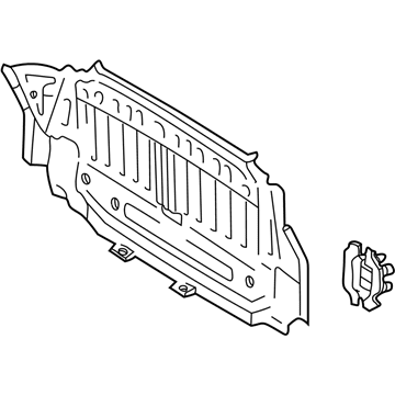 Toyota 58307-06040 Panel Sub-Assy, Body Lower Back