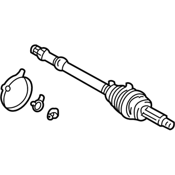 2004 Toyota RAV4 Axle Shaft - 42370-49105