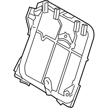 Toyota 71017-47321 FRAME SUB-ASSY, RR S