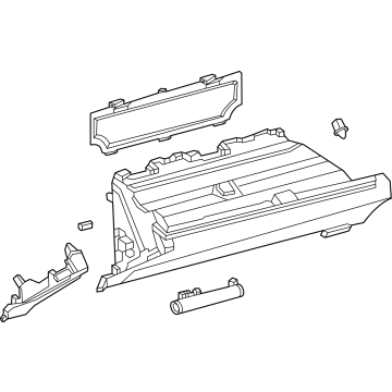 2021 Toyota Mirai Glove Box - 55550-62040-C0