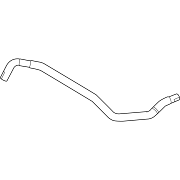 Toyota Crown Coolant Reservoir Hose - 16287-25010