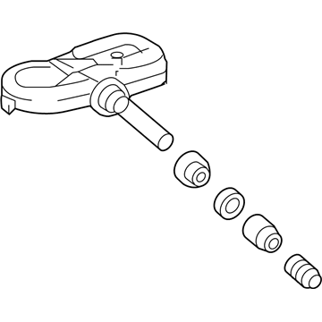 Toyota Grand Highlander TPMS Sensor - 42607-0E090