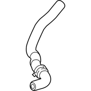 Toyota 16571-18050 Hose, Radiator, NO.1