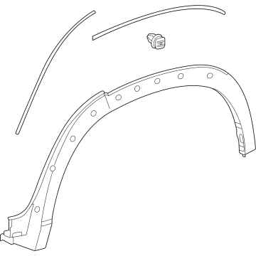 Toyota 75088-0E060 MOULDING SUB-ASSY, Q