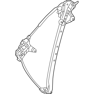 Toyota 69802-30310 REGULATOR SUB-ASSY