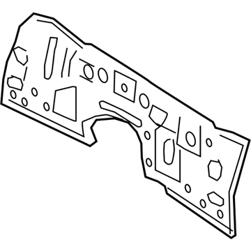 Toyota 55111-50900 Panel, Dash L/BOLT