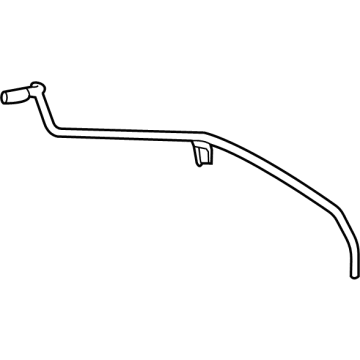 Toyota 88539-0E190 HOSE, DRAIN COOLER