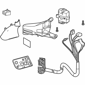 2023 Toyota Venza Mirror Actuator - 87946-48B50