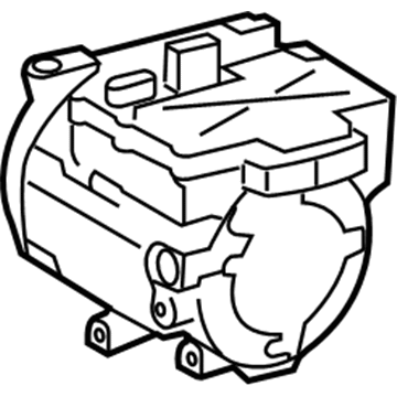 Toyota 88310-0E141 Compressor Assembly, W/P