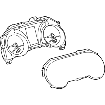 Toyota Instrument Cluster - 83800-33Q10