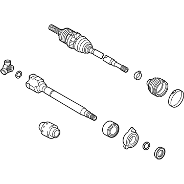 Toyota 43410-42390 Shaft Assy, Fr Drive
