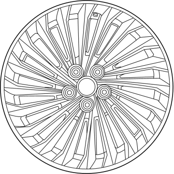 2023 Toyota Mirai Spare Wheel - 4261A-62031